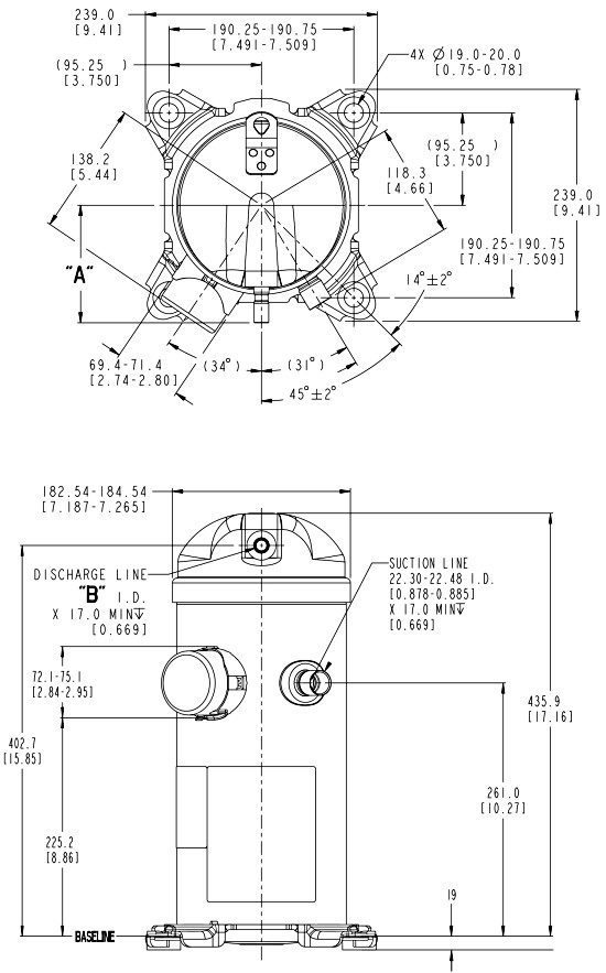 hrp2 - Компрессор Danfoss HRP054