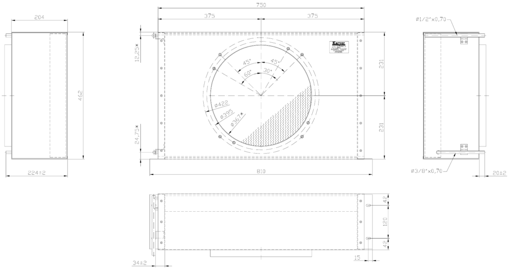 Теплообменник без вентиляторов Karyer ELK 8 ELK8 1024x540 - Теплообменник без вентиляторов Karyer ELK 8